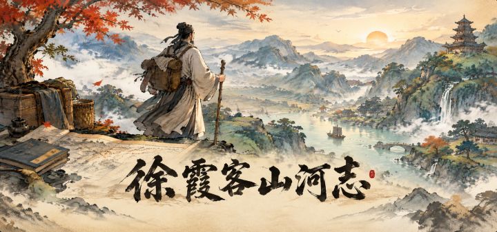 徐霞客山河志 封面
