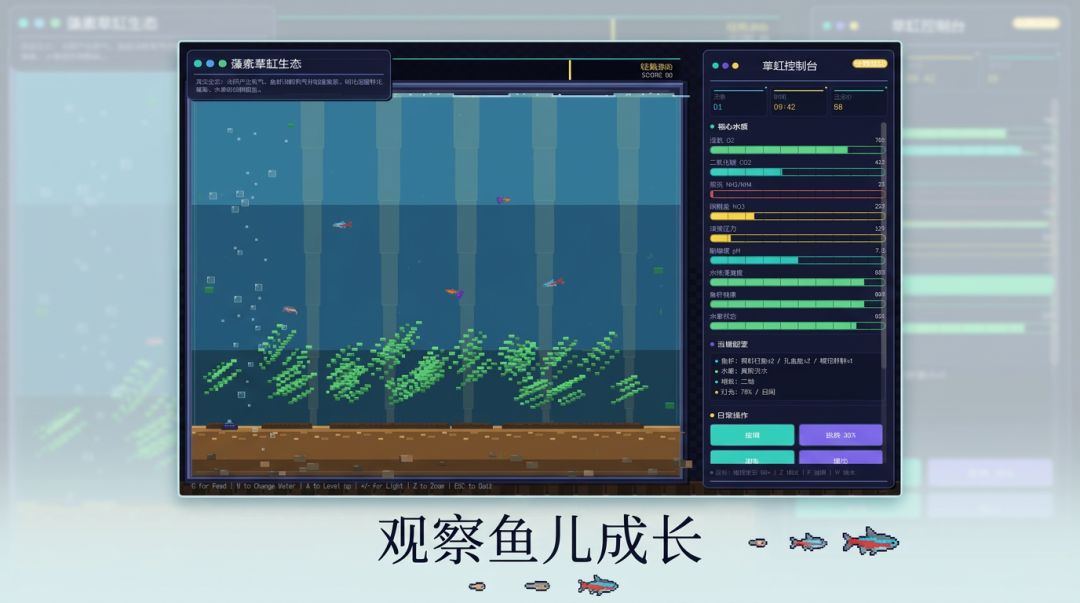 藻素草缸游戏截图