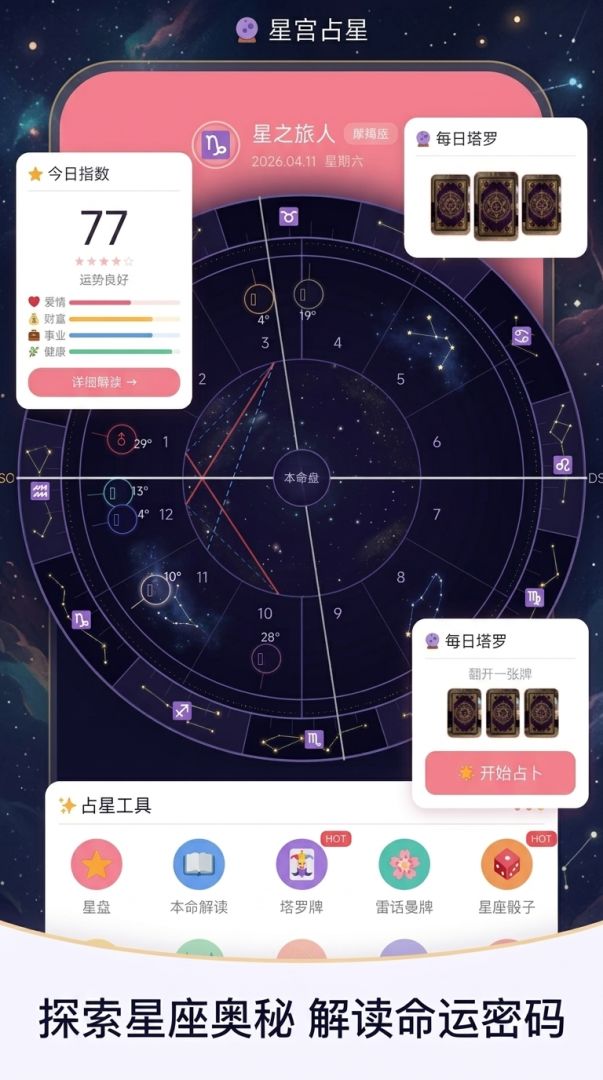 星宫占星游戏截图