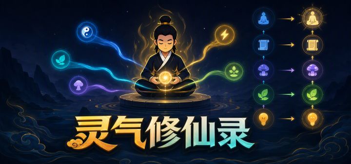灵气修仙录 封面