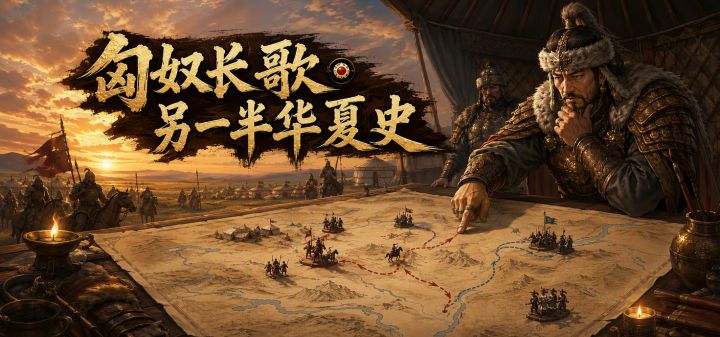 匈奴长歌·另一半华夏史 封面