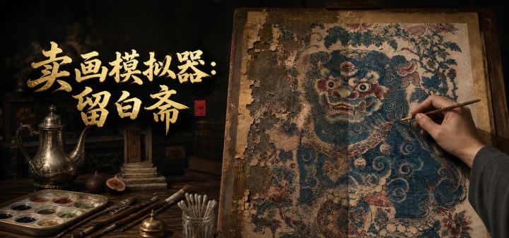 卖画模拟器：留白斋 封面