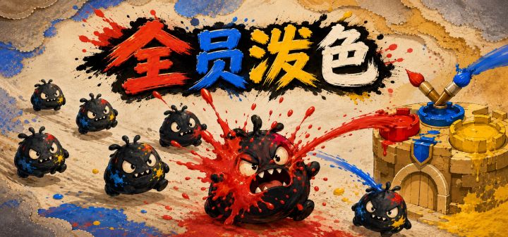 全员泼色 封面
