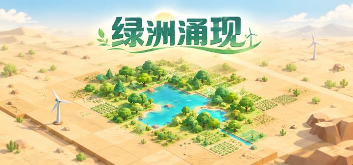 绿洲涌现 封面