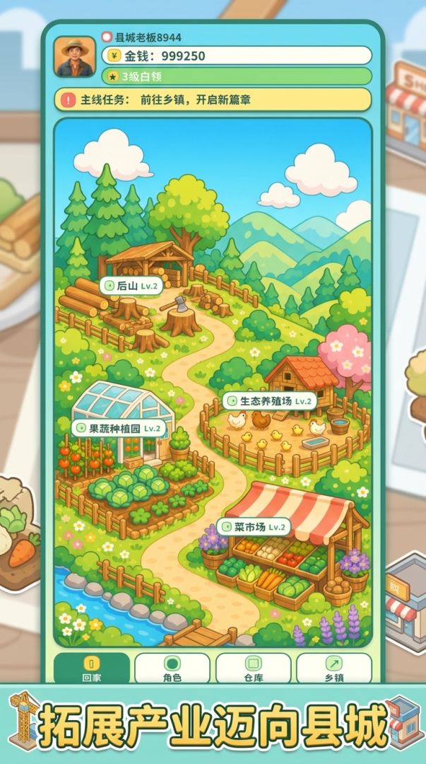 县城消费系统游戏截图