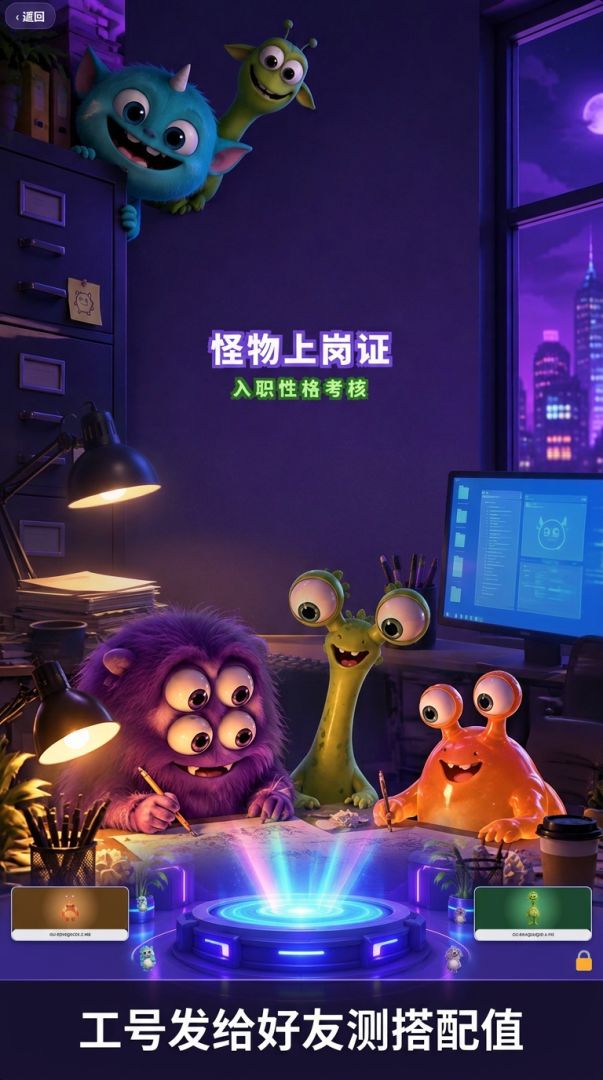 怪物上岗证:入职性格考核游戏截图