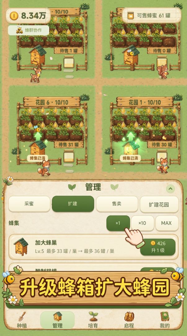增量蜂园物语游戏截图