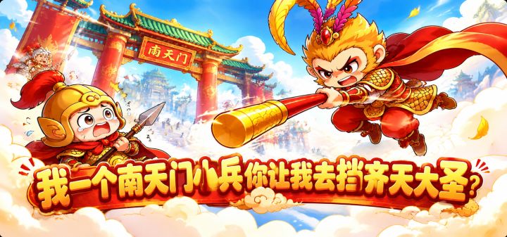我一个南天门小兵你让我去挡齐天大圣？ 封面