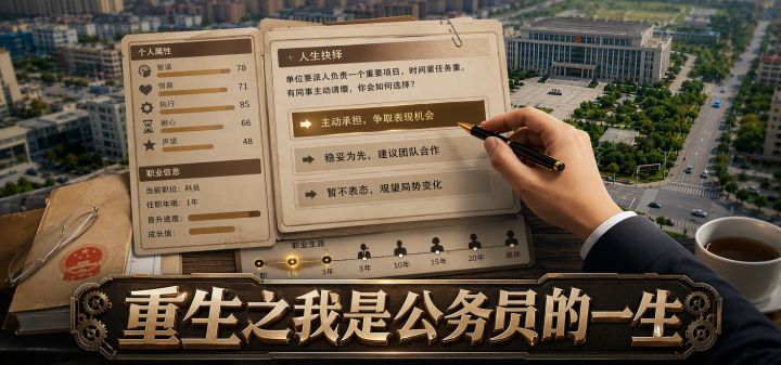 重生之我是公务员的一生 封面