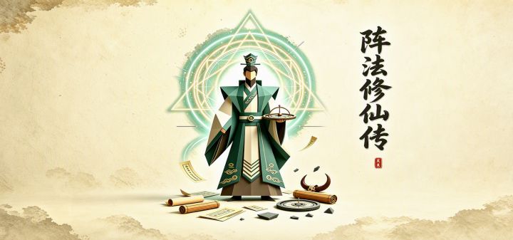 阵法修仙传 封面