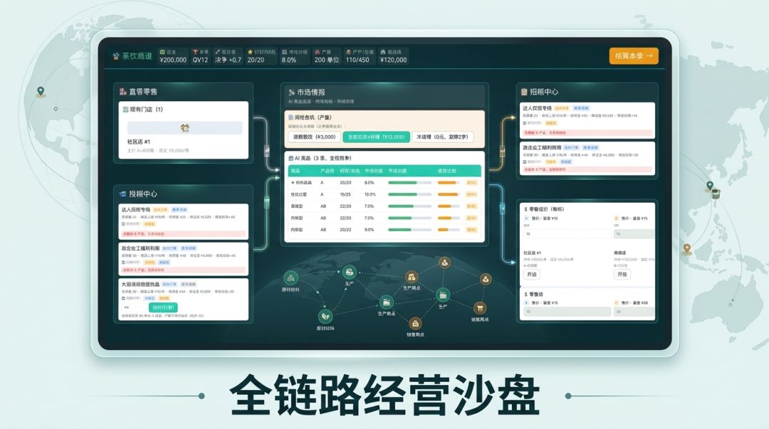 茶饮风云游戏截图
