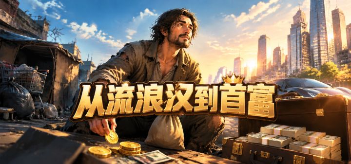 从流浪汉到首富 封面