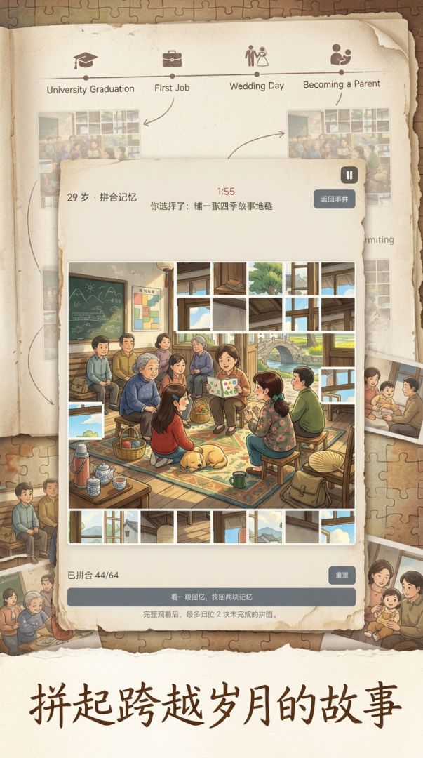 人生拼图游戏截图