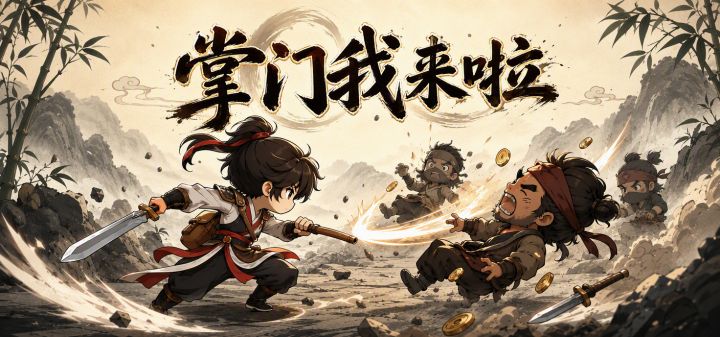 掌门我来啦 封面