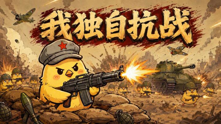 我独自抗战 封面