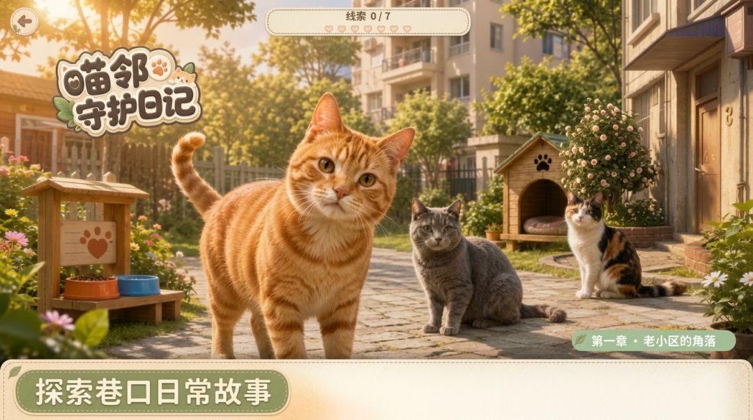 喵邻守护日记游戏截图