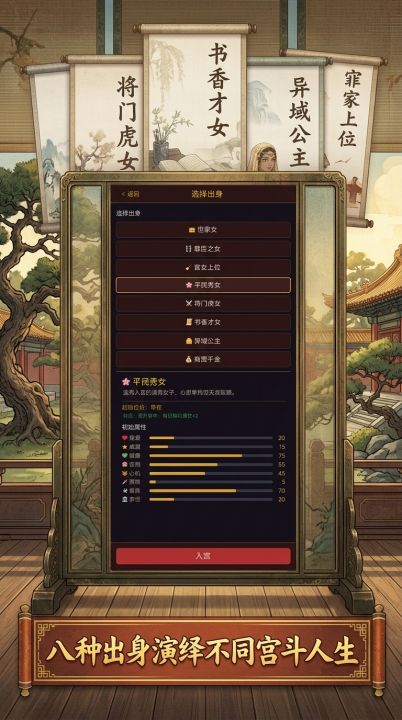 东宫妃妾模拟器截图