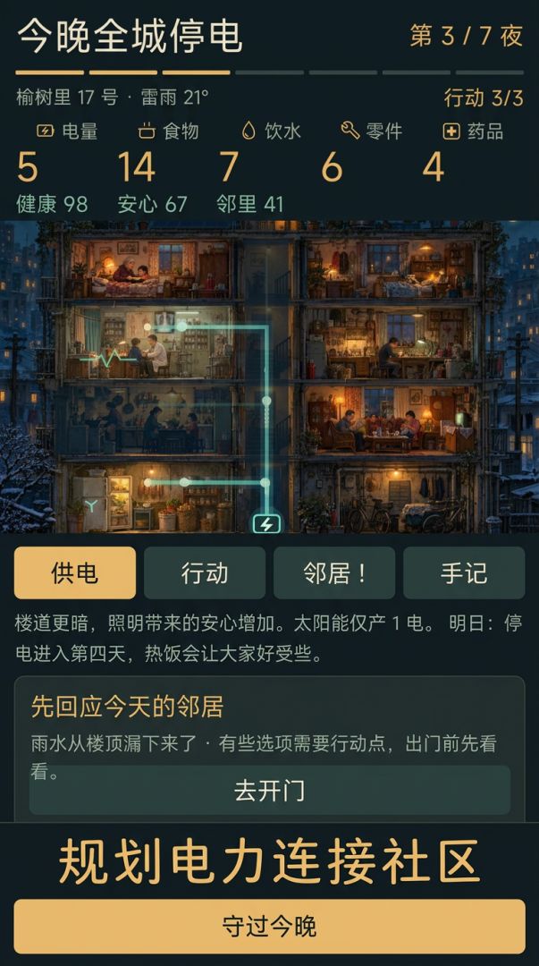今晚全城停电游戏截图
