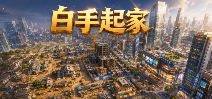 白手起家 封面