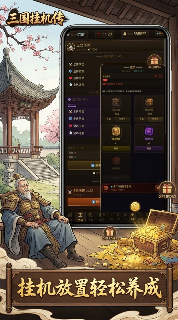 暗黑三国挂机传游戏截图