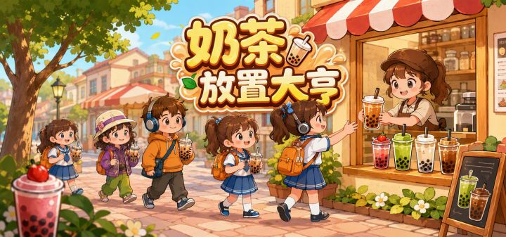 奶茶放置大亨 封面