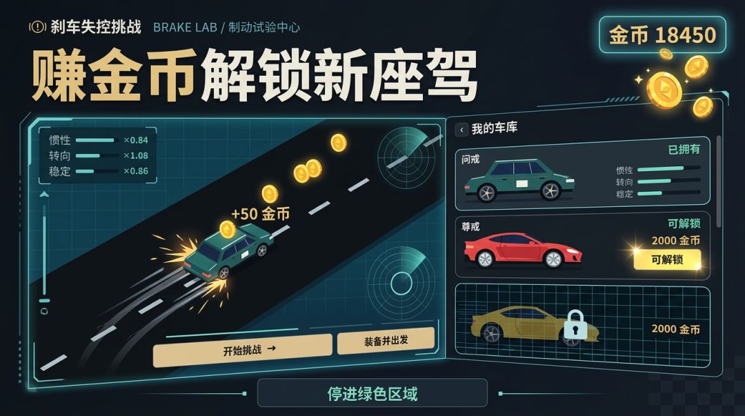 刹车失控挑战游戏截图