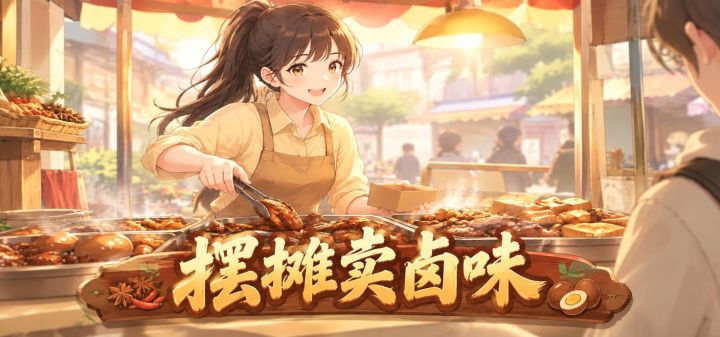 摆摊卖卤味 封面