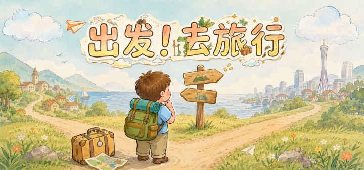 出发!去旅行 封面