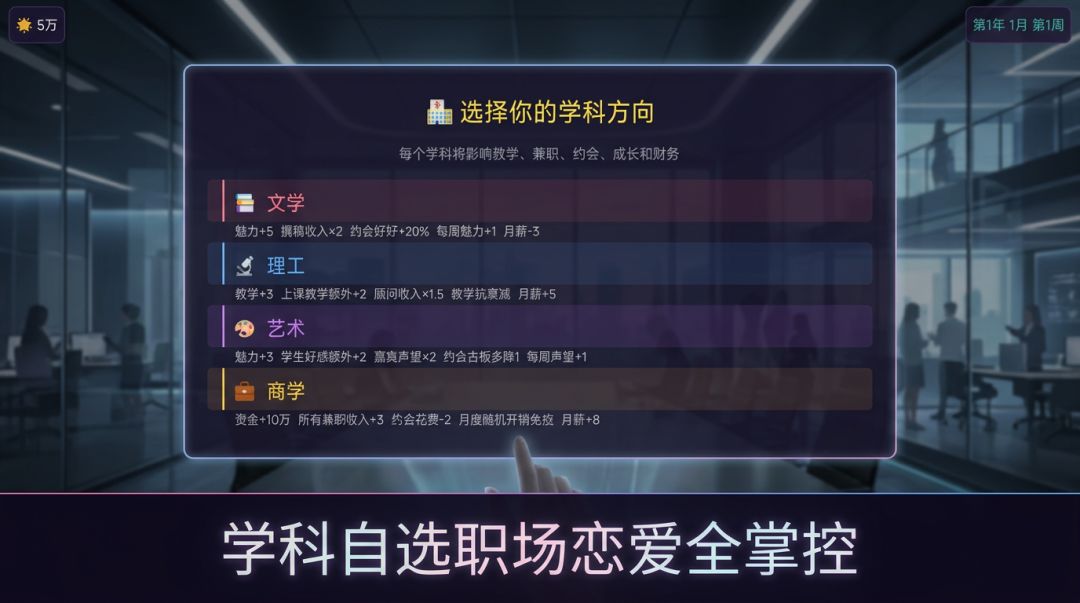 恋爱学院游戏截图