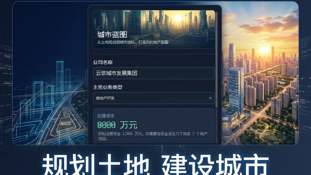 城市发展计划游戏截图