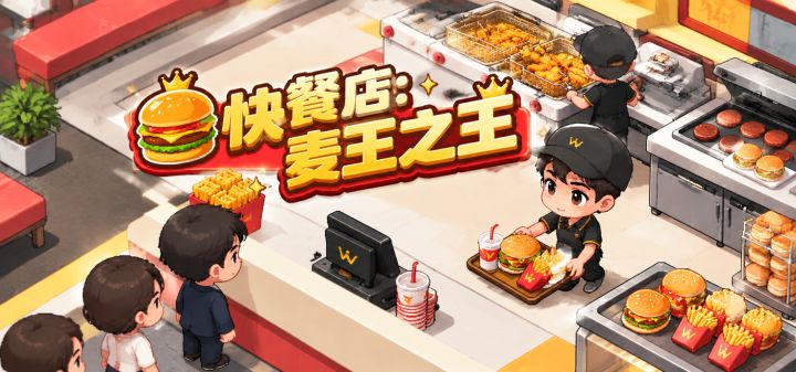 快餐店：麦王之王 封面
