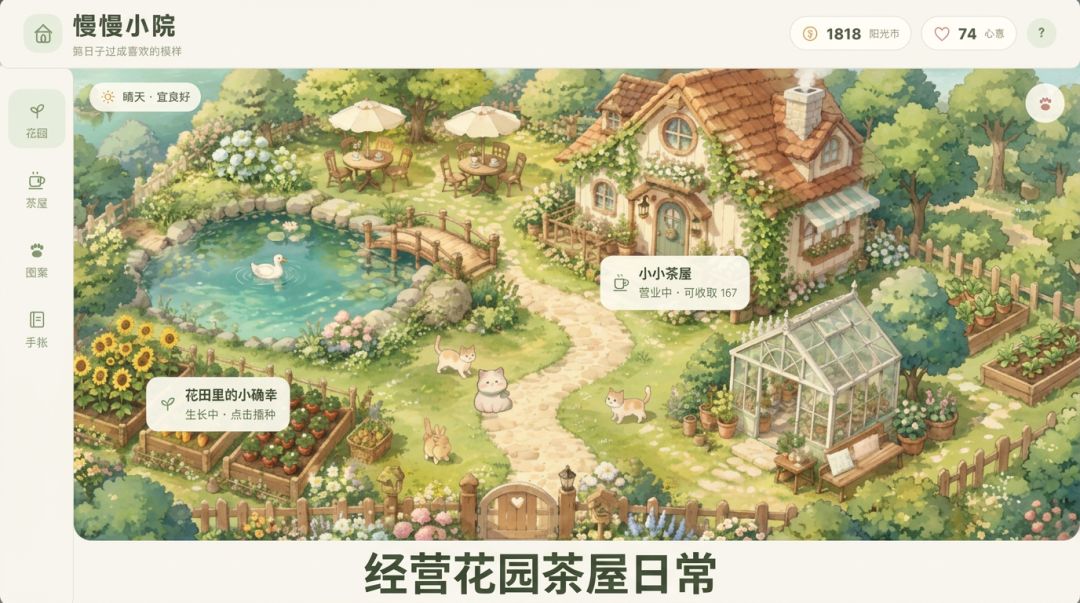 慢慢小院游戏截图