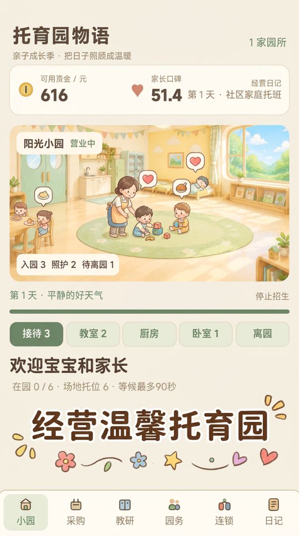 托育园物语游戏截图