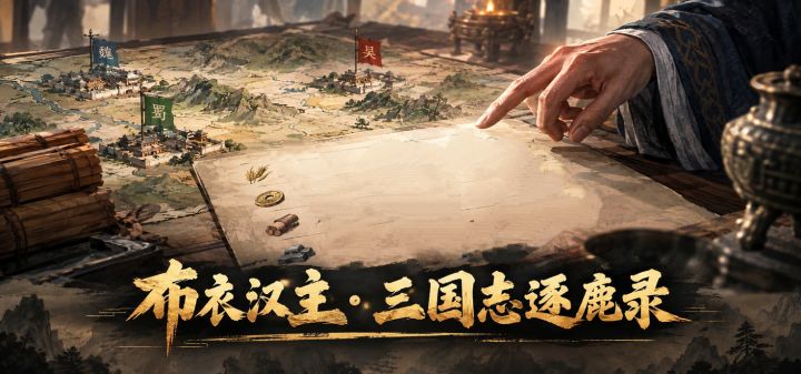 布衣汉主·三国志逐鹿录 封面
