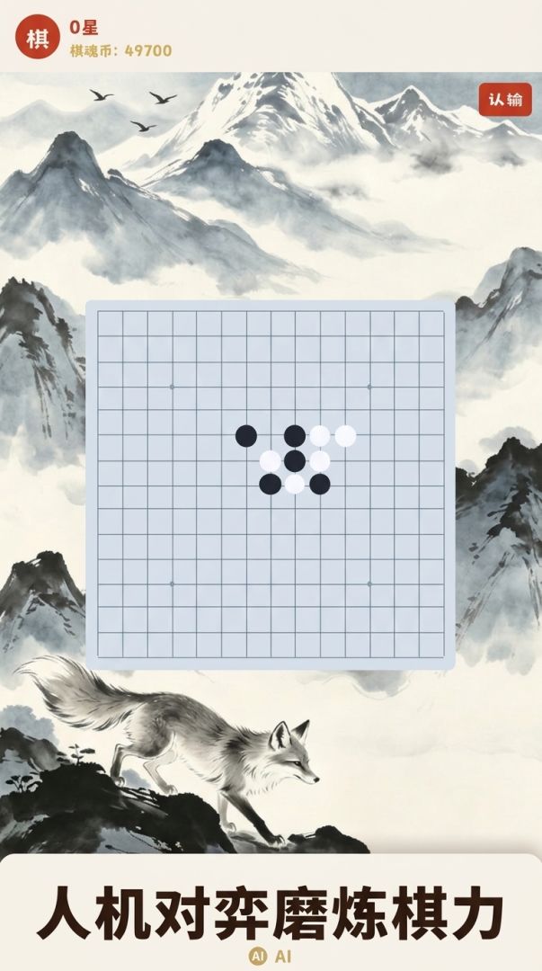 水墨五子 · 棋境游戏截图