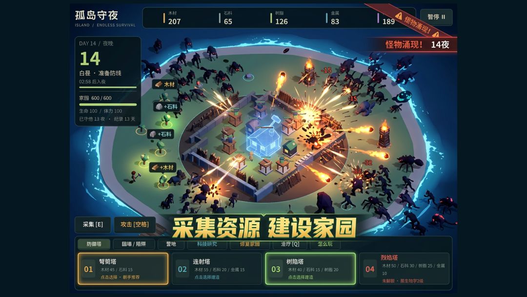 孤岛守夜-怪物涌现游戏截图