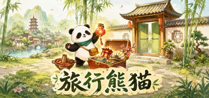 旅行熊猫 封面