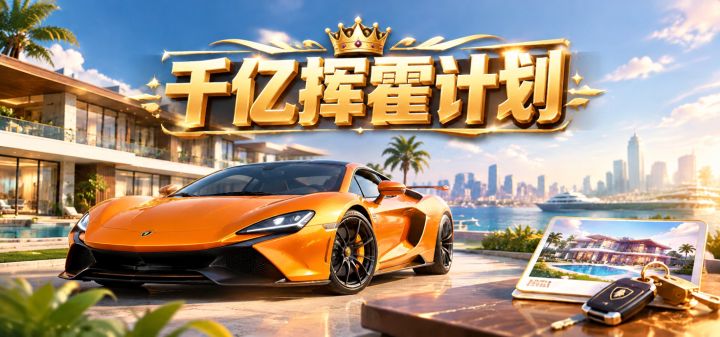千亿挥霍计划 封面