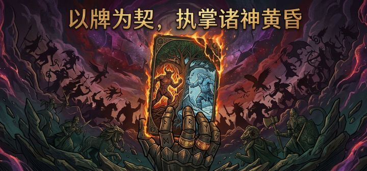 以牌为契，执掌诸神黄昏 封面