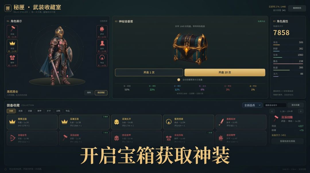 盲盒神装游戏截图