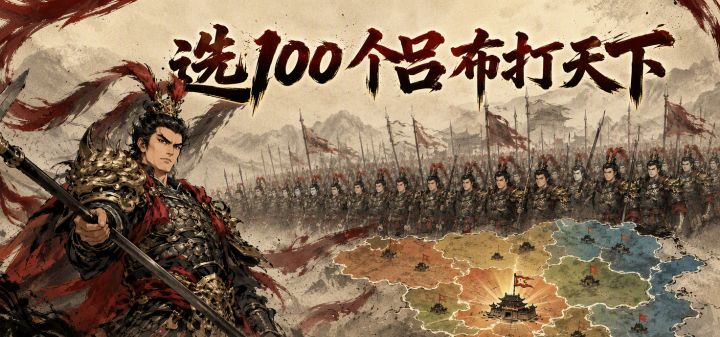 选100个吕布打天下 封面