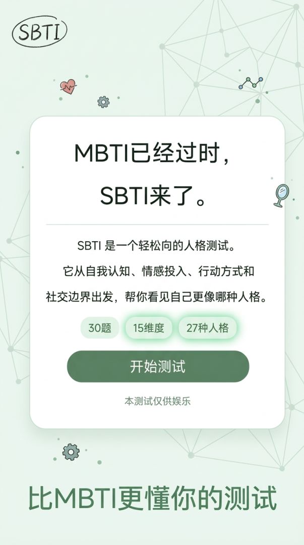 SBTI人格测试游戏截图
