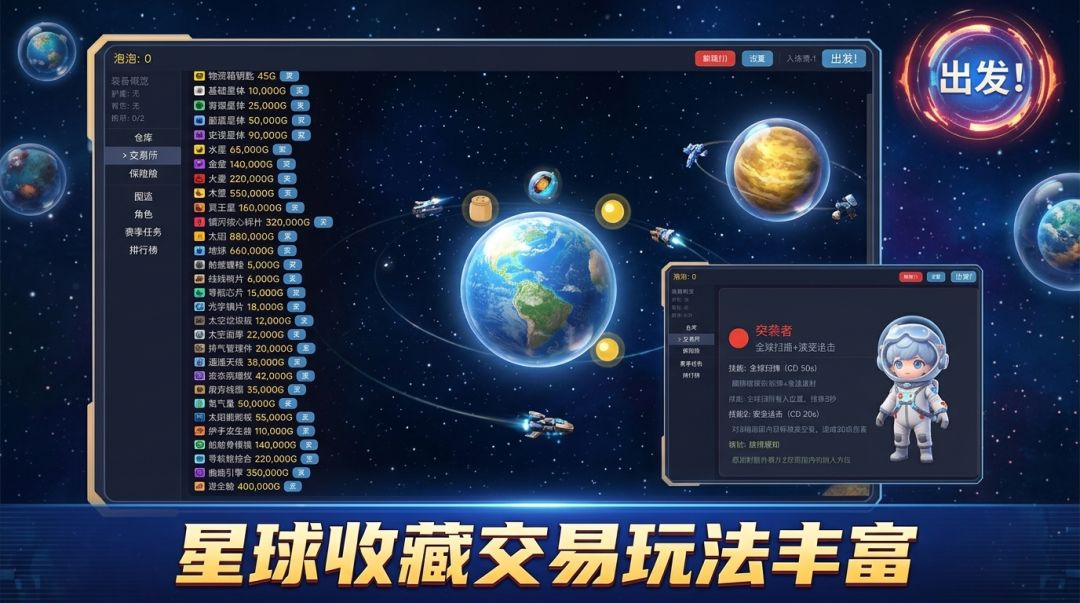 泡泡星球行动游戏截图