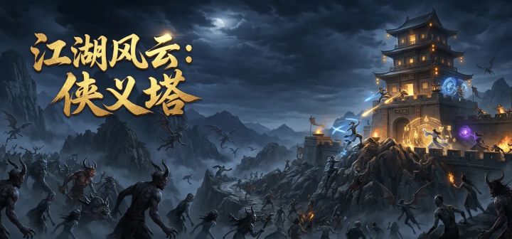 江湖风云：侠义塔 封面