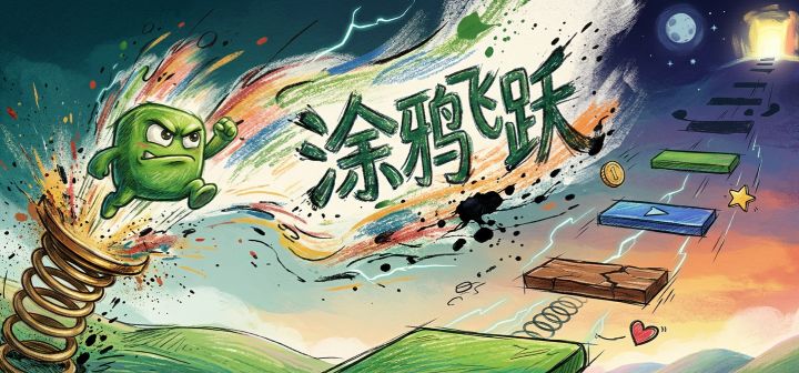 涂鸦飞跃 封面