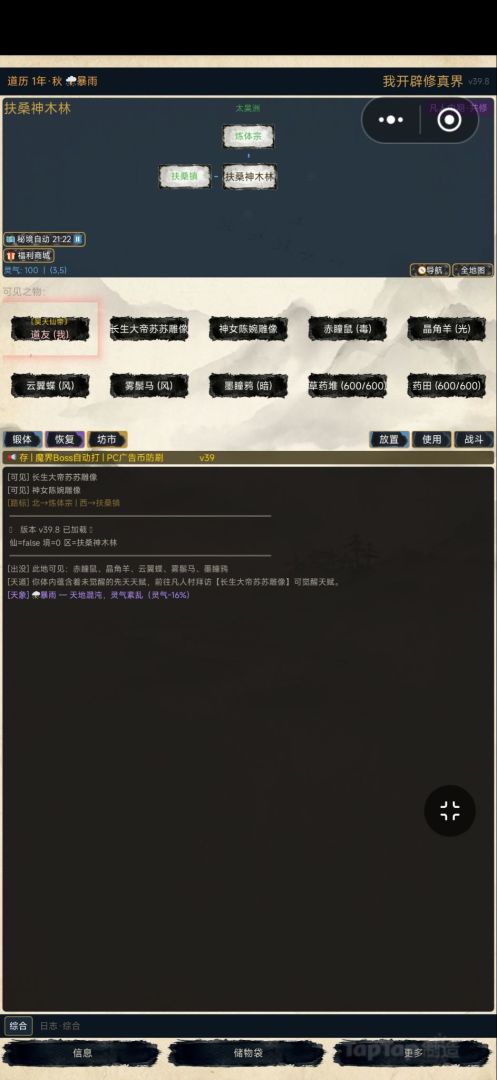 我开辟修真界游戏截图