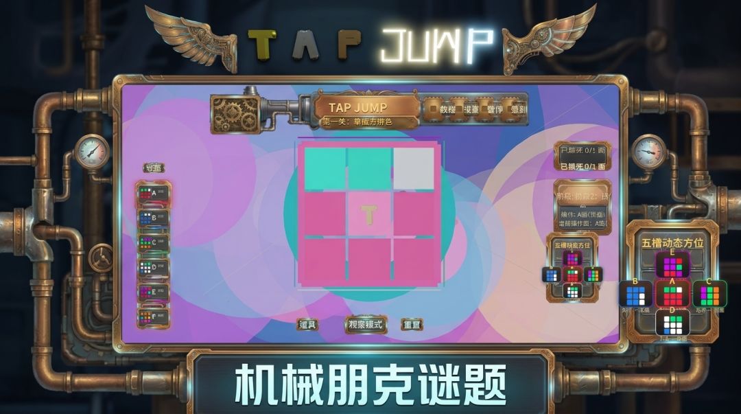tap jump 塔跳魔方游戏截图