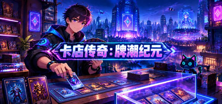 卡店传奇：牌潮纪元 封面