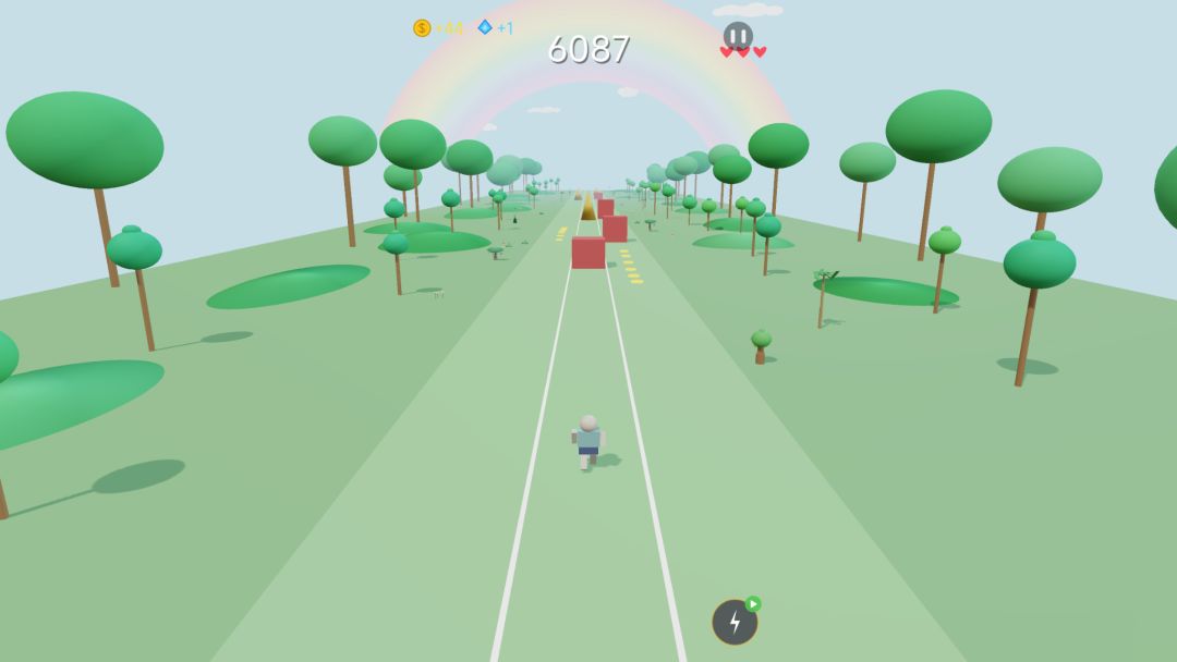 3D无尽跑酷游戏截图