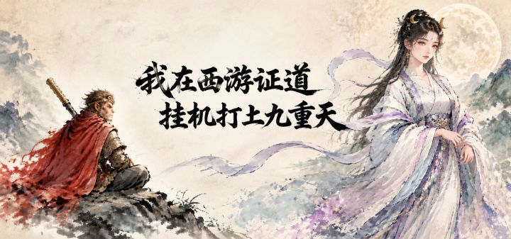 我在西游证道：挂机打上九重天 封面
